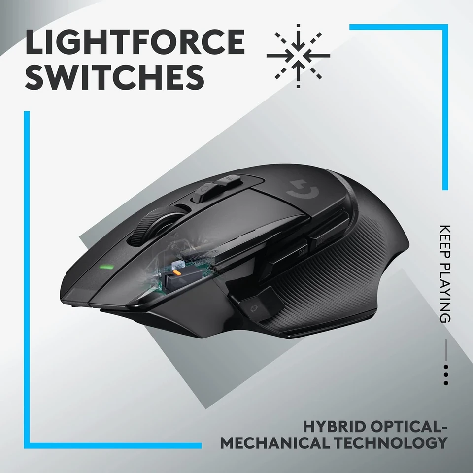 Logitech G502 X LIGHTSPEED Wireless Gaming Mouse